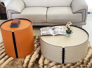 Twin Round Coffee Table