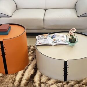 Twin Round Coffee Table
