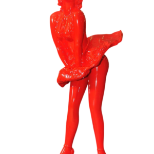 Marilyn Monroe Red Sculpture 