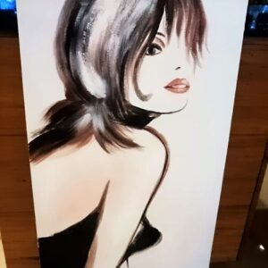 Lady W Black Dress