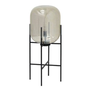 Metal Glass Lamp