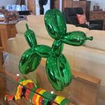 Balloon Green Dog