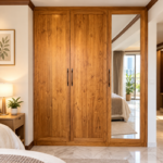 Warm Teak Wardrobe
